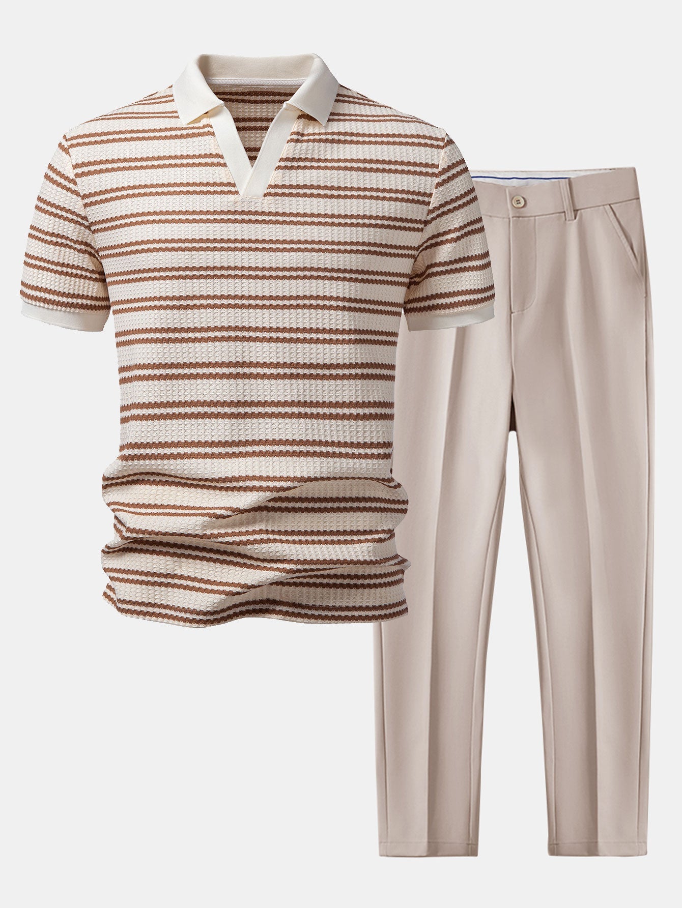 Beige & Beige / 2XL